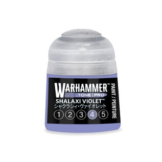 GAMES WORKSHOP WAR 20-374 Warhammer Colour Tone Pro SHALAXI VIOLET 4 12ml Acrylic