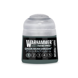 GAMES WORKSHOP WAR 20-281 Warhammer Colour Tone Pro GREEN MORKSHROOM 1 12ml Acrylic