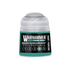 GAMES WORKSHOP WAR 20-284 Warhammer Colour Tone Pro GREEN MORKSHROOM 4 12ml Acrylic