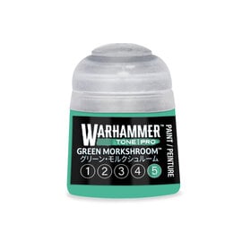 GAMES WORKSHOP WAR 20-285 Warhammer Colour Tone Pro GREEN MORKSHROOM 5 12ml Acrylic