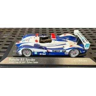 MINICHAMPS MIN 400076620 Porsche RS Spyder ALMS Utah GP 07 Dyson/Smith 1:43