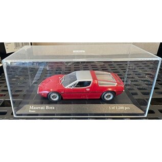 MINICHAMPS MIN 400 123404 Maserati Bora 1972 Red 1/43