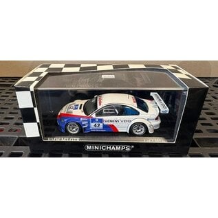 MINICHAMPS MIN 400 042342 BMW M3 GTR Winners ADAC 24hr '04