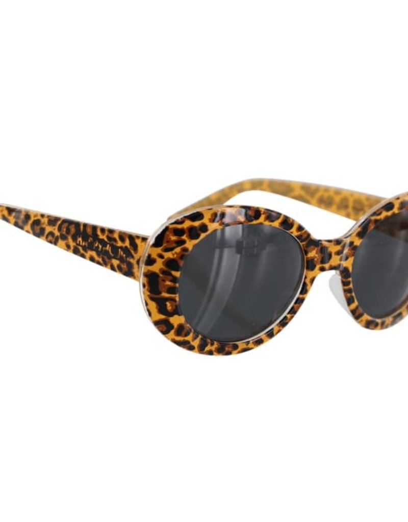 Happy Hour Beach Party Sunglasses - Delfino Leopard