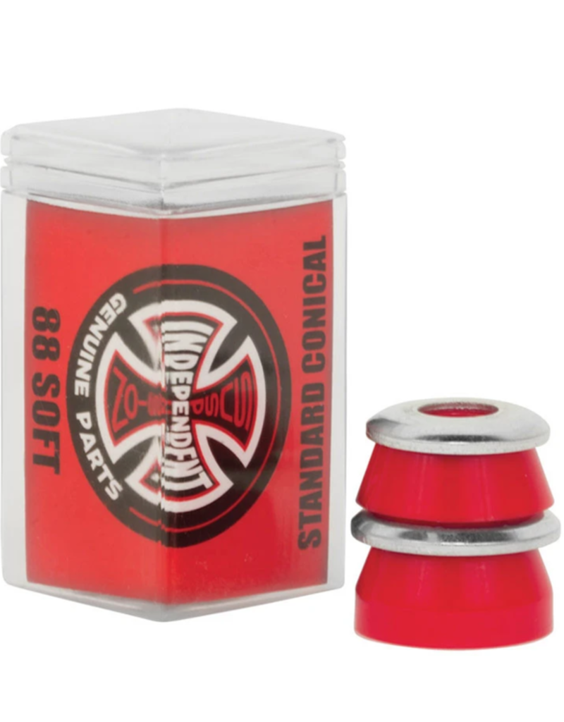 Independent Conical Bushings - 88 Soft Red