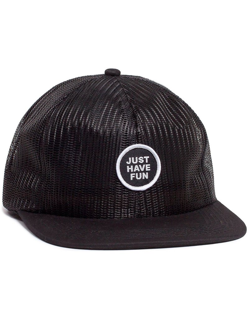 JHF Just Breathe Trucker Hat - Black
