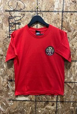 Independent Youth Split Cross T Shirt - Red - LRG