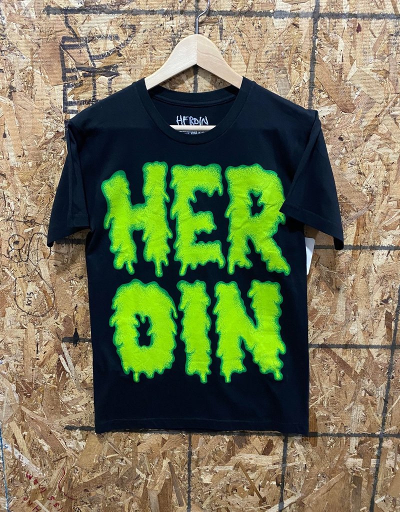 Heroin Slime T Shirt - Black - SML