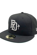 RDS New Era Monogram Hat - Black/White - 7 1/8"