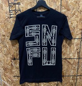 SNFU Womens Dead Fish T Shirt - Black - SML