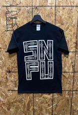 SNFU Dead Fish T Shirt - Black - SML