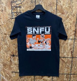 SNFU Never Trouble Trouble T Shirt - Black - SML