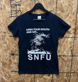 SNFU Womens Open Your Mouth T Shirt