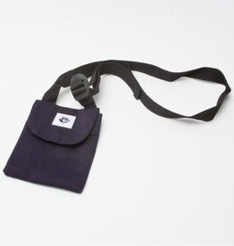 Magenta Small Pouch Bag - Navy