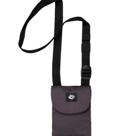 Magenta Small Pouch Bag - Grey