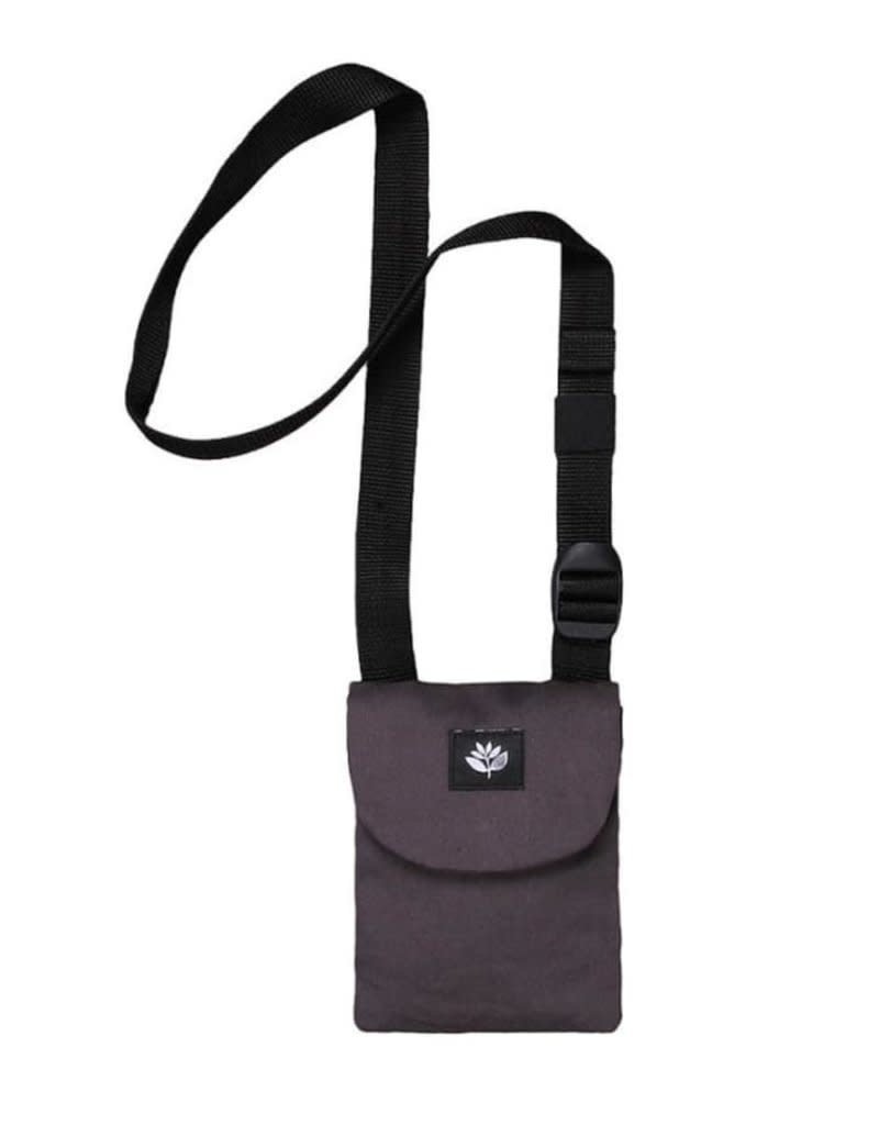 Magenta Small Pouch Bag - Grey