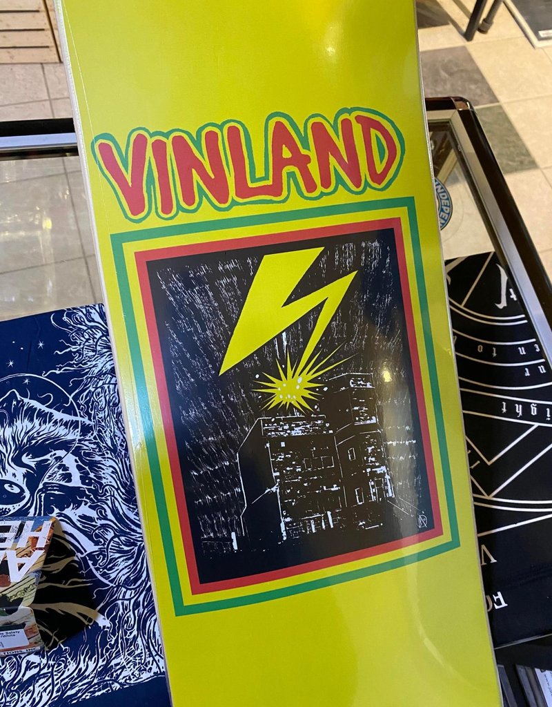 Vinland Vinland Yellow Tape Skateboard 8.5