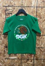 DGK Familia Youth T Shirt - Green - XLRG