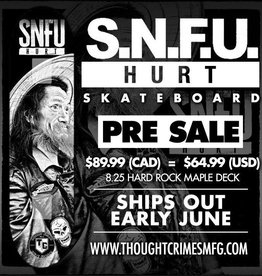 SNFU Hurt Skateboard 8.25