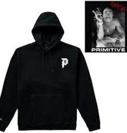 Primitive Tupac Smoke Hoodie (Black)