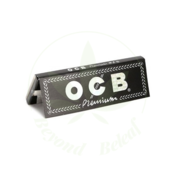 OCB OCB BLACK PREMIUM PAPERS 1.25" - 50 PER PACK