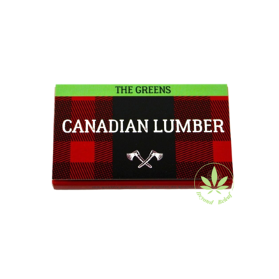 CANADIAN LUMBER CANADIAN LUMBER 100% NATURAL 1" ROLLING PAPERS - 100 PACK