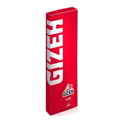 GIZEH GIZEH FINE SINGLE WIDE ROLLING PAPERS - 50 PACK