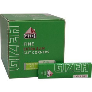 GIZEH GIZEH FINE SLIM REGULAR ROLLING PAPERS -66 PACK