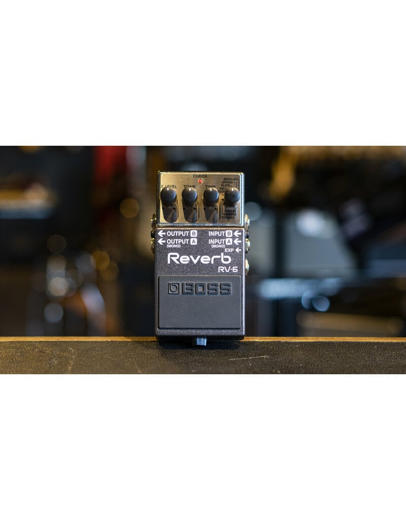 Boss RV-6 Digital Reverb Pedal