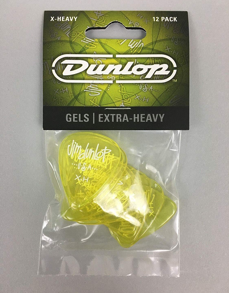 Dunlop Dunlop 486PXH Gels, Yellow, 12/Player's Pack