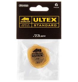 Dunlop Dunlop 421P.73 Ultex Standard Guitar Picks, .73mm, 6 Pack