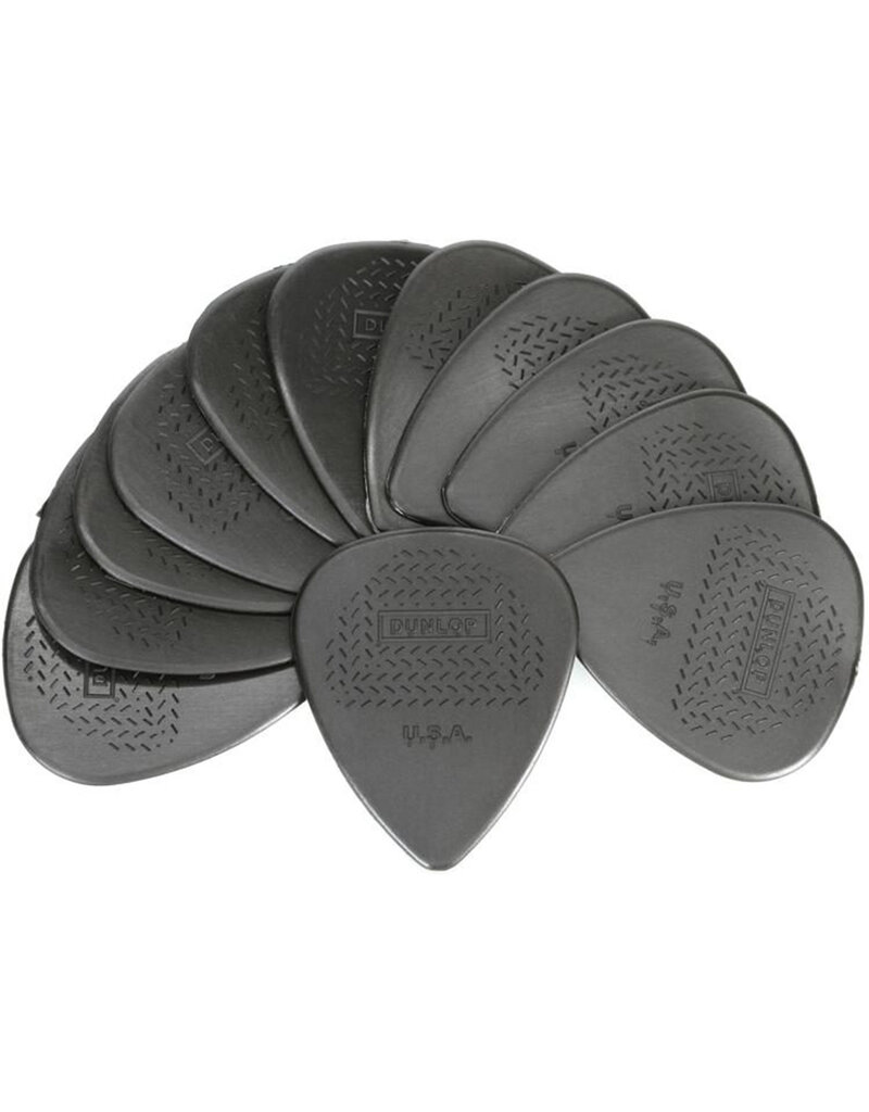 Dunlop Dunlop 449P1.0 Nylon Max-Grip Standard 1.0mm Guitar Picks 12-Pack