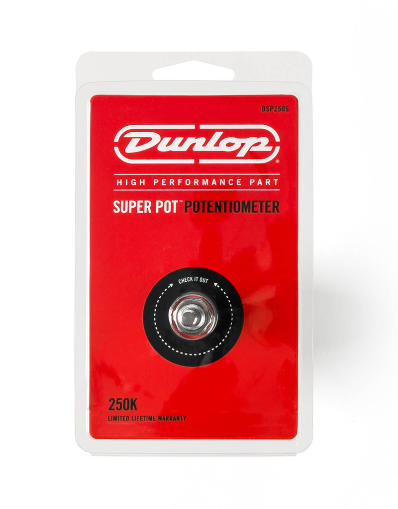 Dunlop Dunlop Super Pot DSP250S Solid Shaft 250K