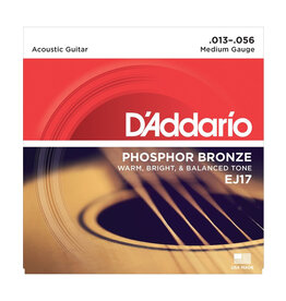 D'Addario D'Addario EJ17 Phosphor Bronze Medium Acoustic Strings