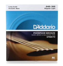 D'Addario D'Addario EPBB170 Phosphor Bronze Acoustic Bass Strings - .045-.100