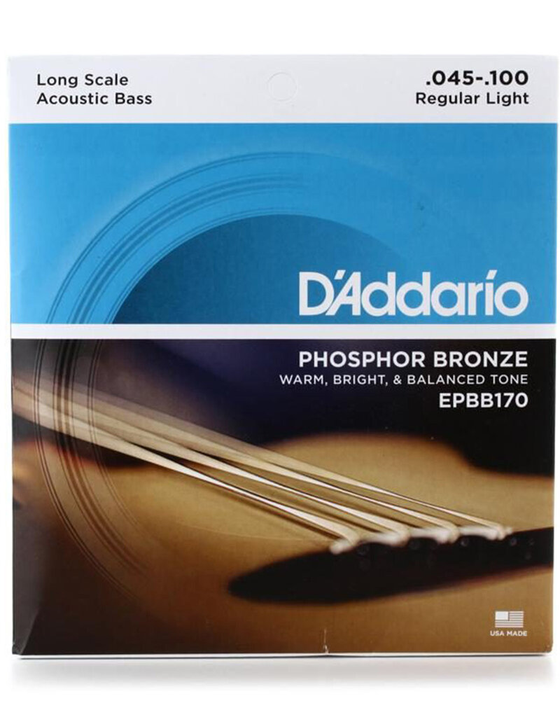 D'Addario D'Addario EPBB170 Phosphor Bronze Acoustic Bass Strings - .045-.100