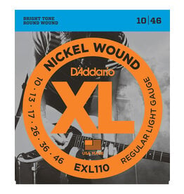 D'Addario D'Addario EXL110 Nickel Wound Electric Strings -.010-.046 Regular Light