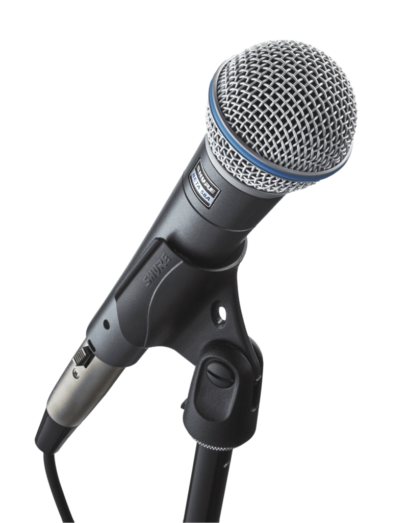 Shure BETA 58A Supercardioid Dynamic Vocal Microphone Tone Tailors