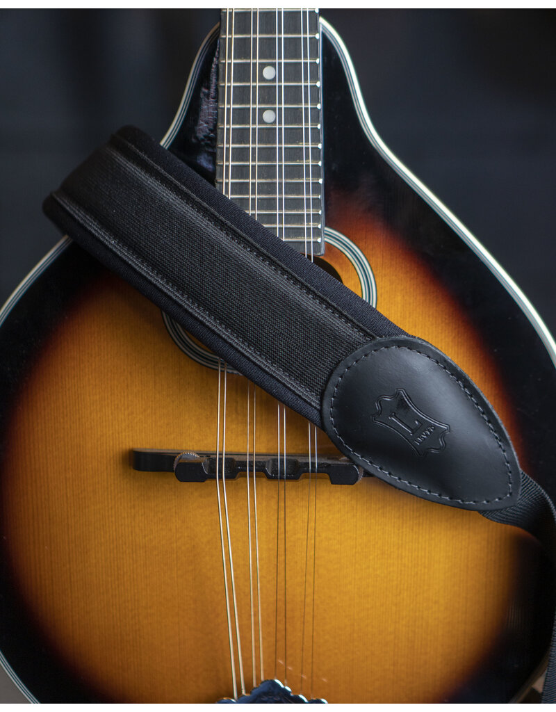Levy's Leathers Levy's M27NP-BLK 2 in" Neoprene Padded Saxophone Strap