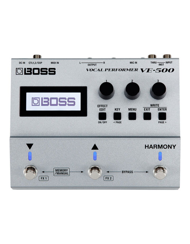 Boss Boss VE-500 Vocal Performer Vocal Effects Pedal
