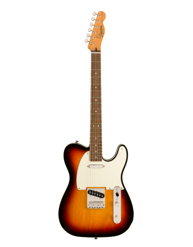 Squier Classic Vibe '60s Custom Telecaster®, Laurel Fingerboard, 3-Color  Sunburst