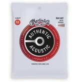 Martin Martin MA140T Lifespan Treated 80/20 Bronze Authentic Acoustic Guitar Strings Light .012-.054