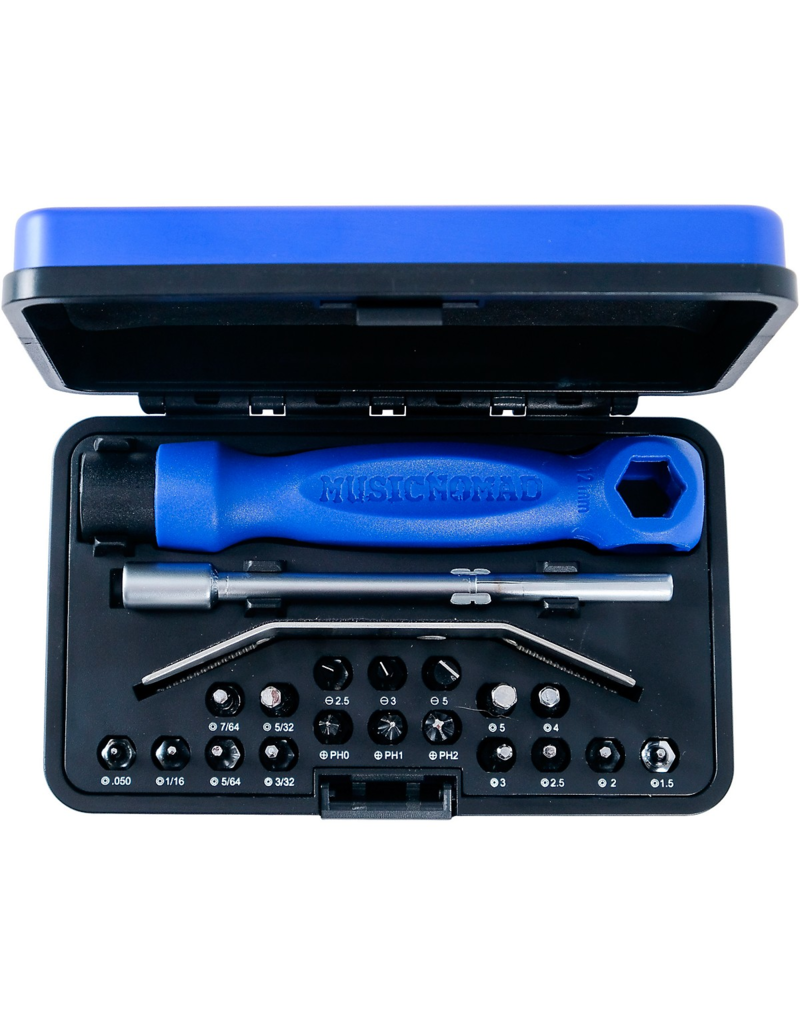 MusicNomad MusicNomad Premium Guitar Tech Screwdriver and Wrench Set
