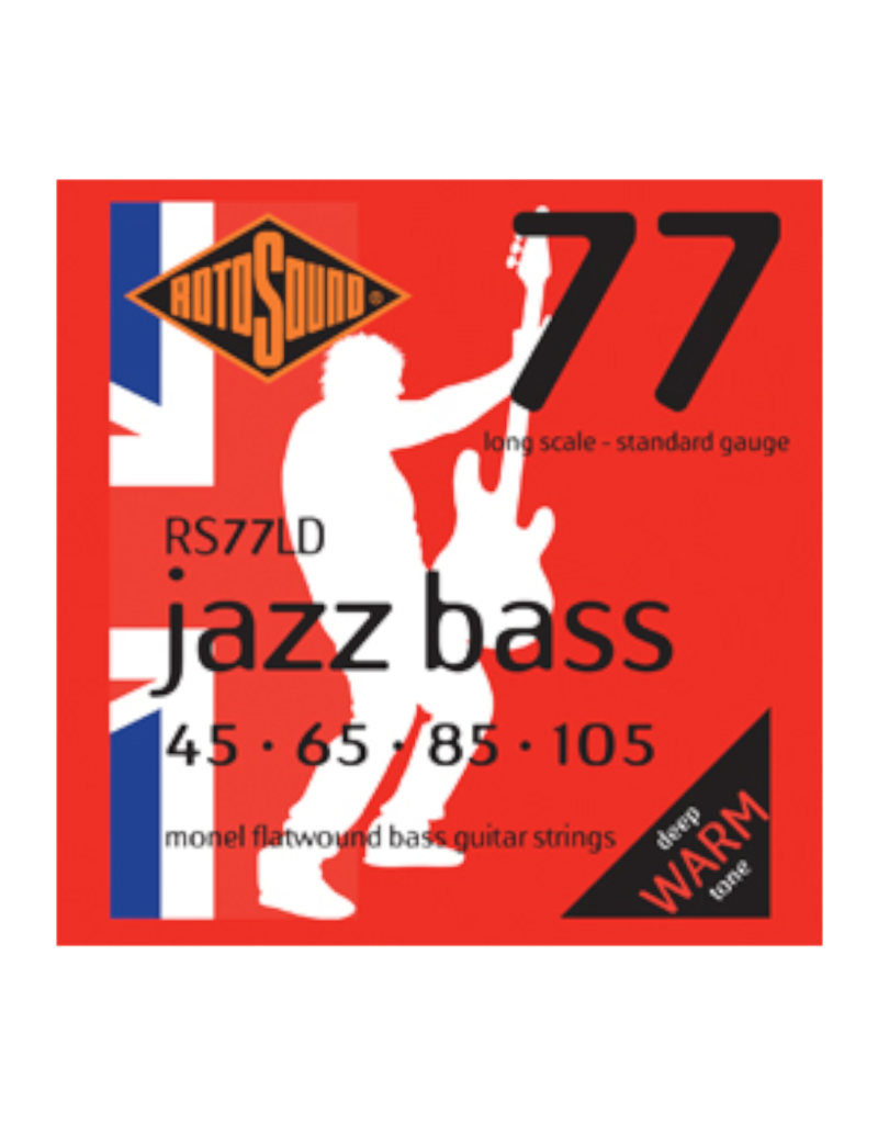 Rotosound RS77LD Monel Flatwound Bass Strings .45-.105