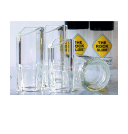 The Rock Slide The Rock Slide Moulded Glass Slide - Clear - Medium