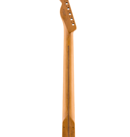 Fender Fender Roasted Maple Telecaster® Neck, 22 Jumbo Frets, 12", Maple, Flat Oval Shape