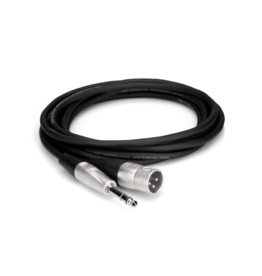 Hosa Hosa Pro HSX-005 Balanced Interconnect, REAN 1/4 in TRS to XLR3M 5ft