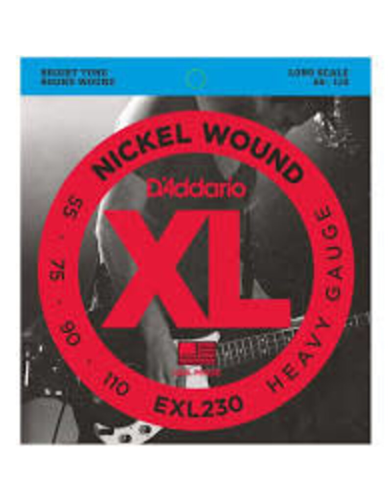 D'Addario D'addario EXL230 Electric Bass XL Nickel Wound, .055 - .110 Bass Strings