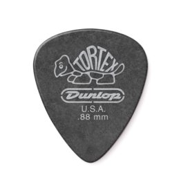 Dunlop Dunlop Tortex Pitch Black Standard Pick .88mm