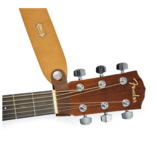 Levy's Leathers Levy's MM18CHBRN Brown Leather Headstock Strap Adapter Acoustic Guitars